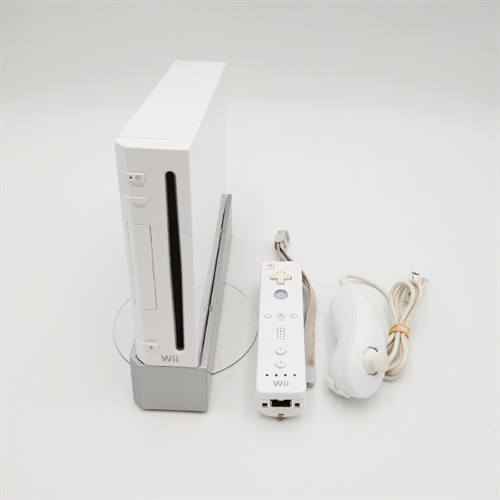 Nintendo Wii Konsol - Hvid - RVL-001 - SNR LEH299125576 (B Grade) (Genbrug)